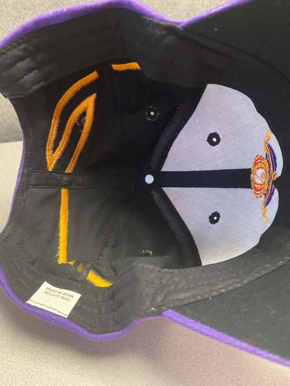 Crown Royal Championship Racing Embroidered Mesh Strapback Hat View 5